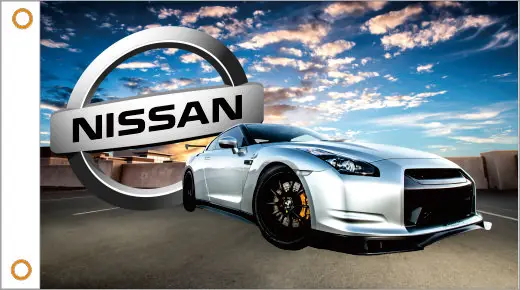 

car flag custom flag car nissan banner 3x5ft 100% Polyester 010