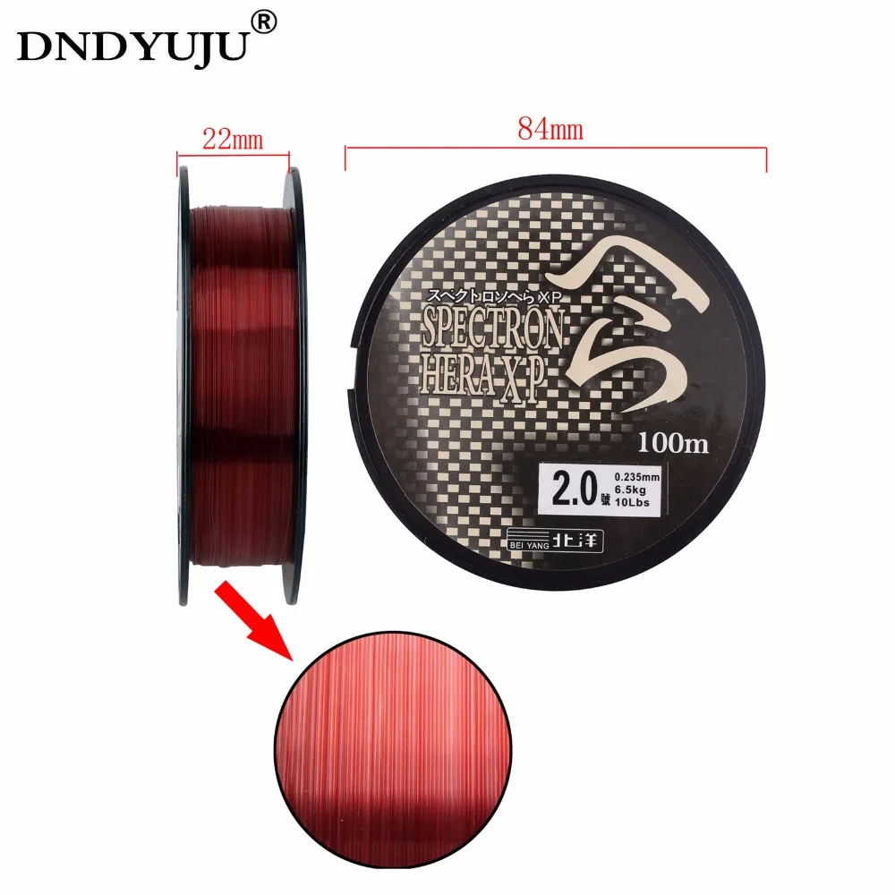DNDYUJU бренд 500 м 100 м монофиламентная нейлоновая леска для подледной рыбалки, высокое качество, японский материал, 8LB-35LB