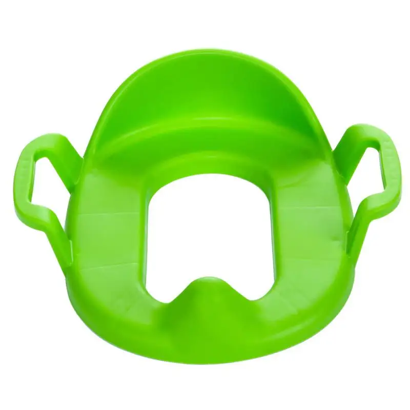Нескользящие носки для маленьких детей Детские Портативный износостойкая Ванная комната туалет горшок подушка для сиденья - Цвет: Зеленый