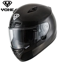 YOHE YH-FF-957 New Ece Motorcycle Helmet Full face Helmet Carbon fiber Racing Best Unisex motorcycle Helmet