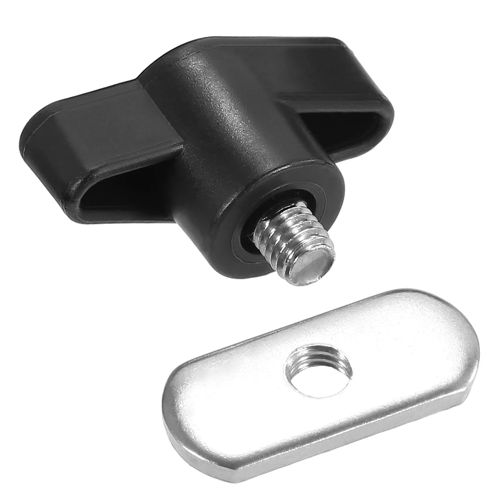 6 Sets Stainless Steel Kayak Screws Nuts Hardware for Rail Canoe Kayak