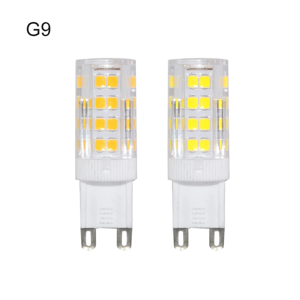 G9 G4 E14 светодиодный Лампа AC 220 V 360 градусов светодиодные декоративные огни Bombillas SMD 2835 свет заменить Гостиная галогенные люстры лампы