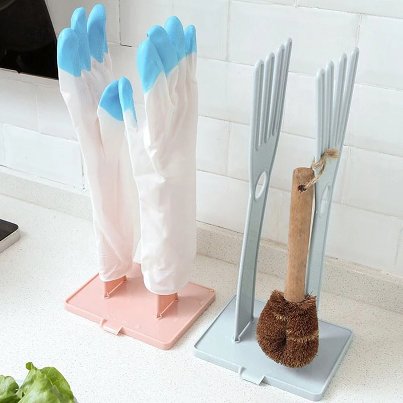2 Colors ABS Kitchen Rubber Gloves Racks Drain Towel Storage Holders Kitchen Sink Accessories Supplies Products Gear Items Stuff 2 Colors ABS Kitchen Rubber Gloves Racks Drain Towel Storage Holders Kitchen Sink Accessories Supplies Products Gear Items Stuff