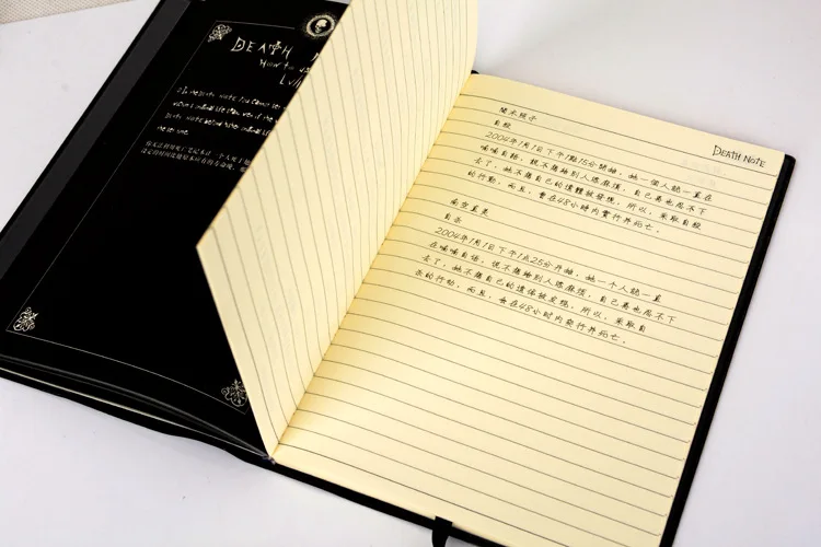 Death Note Cosplay Notizbuch mit Federstift Buch Anime Theme Writing Journ Heiß. 
