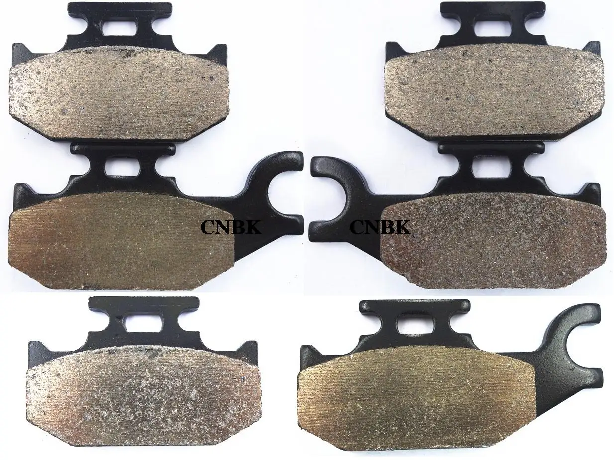 F+R Carbon Brake Pads For Can Am Outlander 400 500 650 800 Max Renegade 500 800 F+R Carbon Brake Pads For Can Am Outlander 400 500 650 800 Max Renegade 500 800