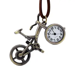 Любовник кварцевые карман испечь часы Античная мини часы подарок Нержавеющая сталь велосипед новый Дизайн Orologio Fob горячий Для мужчин Для