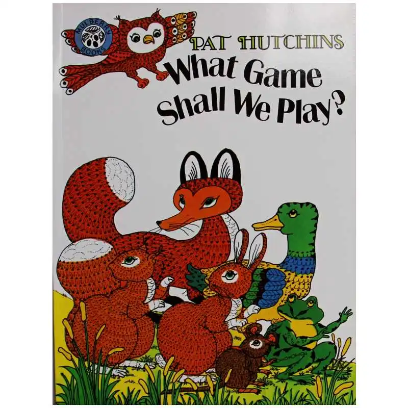 

What Game Shall We Play By Pat Hutchins Educational English Picture Book Learning Card Story Book For Baby Kids Children Gifts