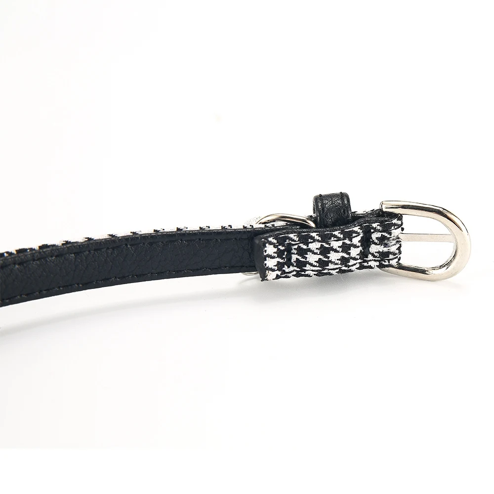 Plaid Pet Products Dog Collar For Small Dogs Cats Dog-Collar Leash Harness Puppy Cat   Collars Supplies Chihuahua Accessories  PQ015  (10)