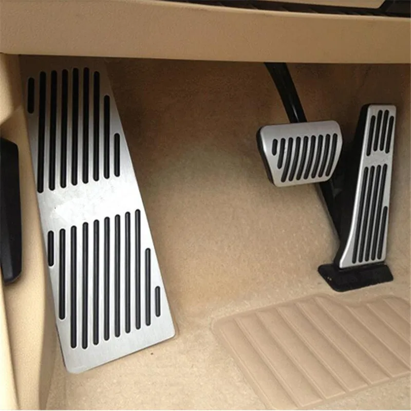 Аксессуары для декорирования машины для BMW E60 акселератора ног топлива тормоза на/MT изменить педаль Стайлинг наклейки педали газа pad
