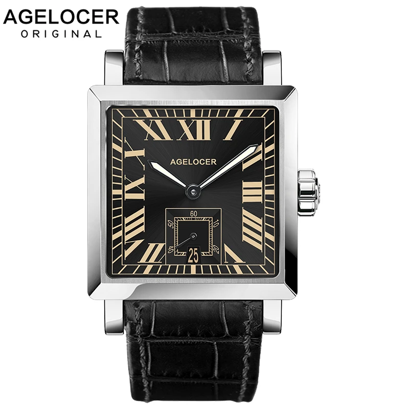 Часы мужские водонепроницаемые механические с календарем и датой|watch brand|watch brand