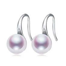 АААА высококачественные жемчужные серьги, ювелирные изделия из блестящего жемчуга, Классические 925 серебряные серьги для женщин, вечерние серьги на свадьбу