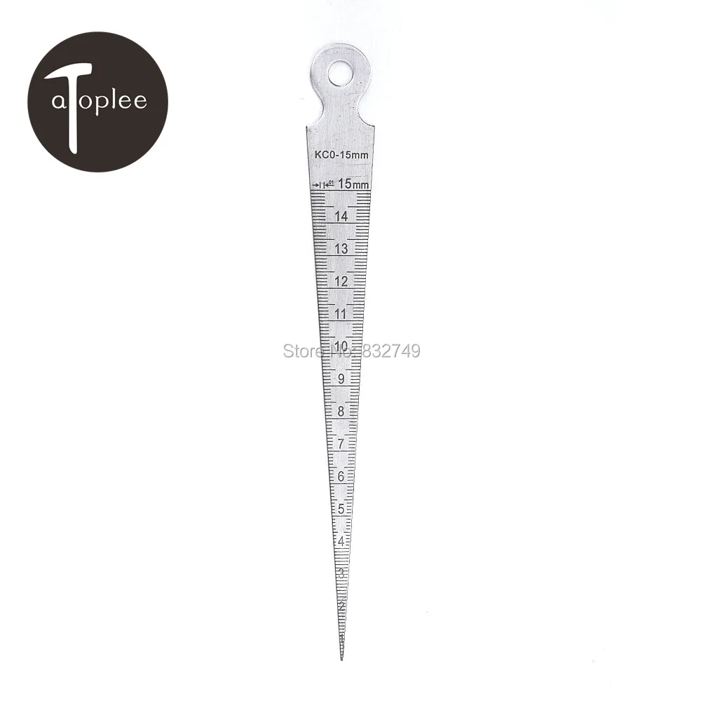 

1 PCS 153mm Metric Feeler Gauge 0-15mm Gap Filler Thickness Measurement Tool Stainless Steel Vernier Calipers