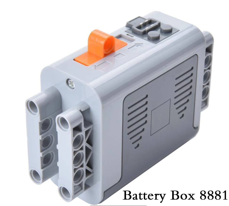 Motor Technic Series 8883 8881 8882 Train Remote Control Battery Box Switch LED Light Power Functions 88000 8879 Technic Motor   (1)