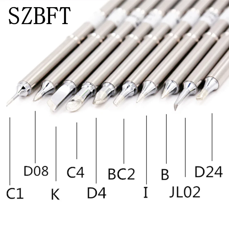 Pack of 4pcs T12 T12-K T12-B T12-D24 T12-BC2 Soldering Solder Iron Tip For Hakko