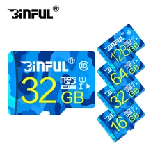 BiNFUL fashion memory card TF Card 16GB 32GB 64GB ocean blue design 4gb 8gb Mini SD