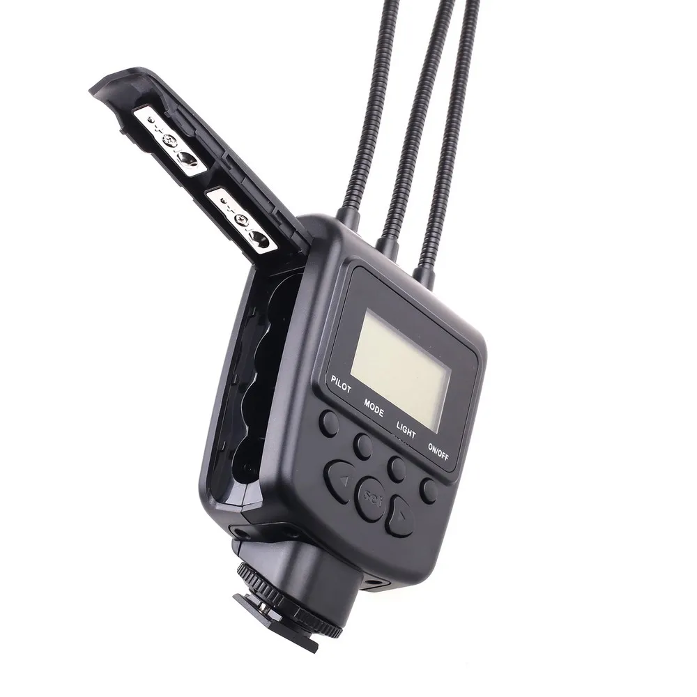 Travor ML 3DS регулируемый угол освещения с функцией RGB смешанный 7 цветов макро кольцо