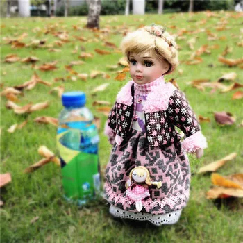 

Girlfriend's Birthday Personality of living room Cute ceramic dolls overs Russian character girl frozen queen doll wedding