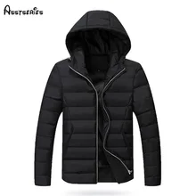 Верхняя одежда Для мужчин короткие пуховая куртка теплая зимняя одежда тонкая утолщенная куртка с капюшоном модные Для Мужчин's Короткое пальто D90