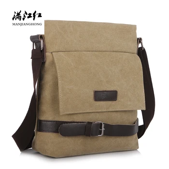 

New Canvas Small Men Messenger Bags Vintage Casual Crossbody Shoulder Bag Men Male Leisure Shoulder Sling Bag Men Satchel 1120