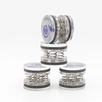 

Brand New Speaker spike Audiophile shock spikes spring damping pad HIFI audio Stand Feet 4pcs