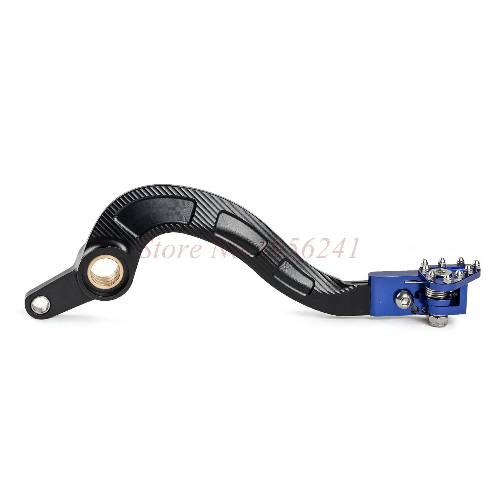 NICECNC Gear Shift Lever Folding Tip & Rear Brake Pedal Foot Rest Kit for Yamaha YZ250F 2010 2011 2012 2013 YZ 250F Blue Billet