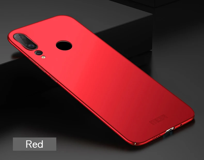 Чехол для телефона mobie Huawei Nova 4 MOFi задняя крышка Жесткий capa funda роскошный защитный
