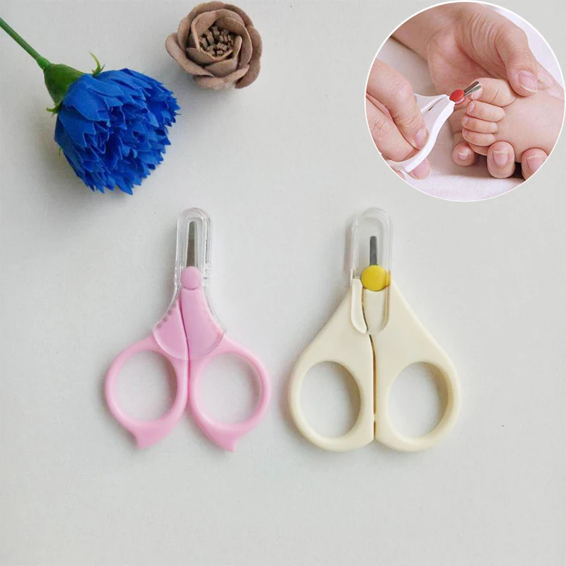 Newborn Kids Baby Safety Manicure Nail Cutter Scissors Mini Nail Care