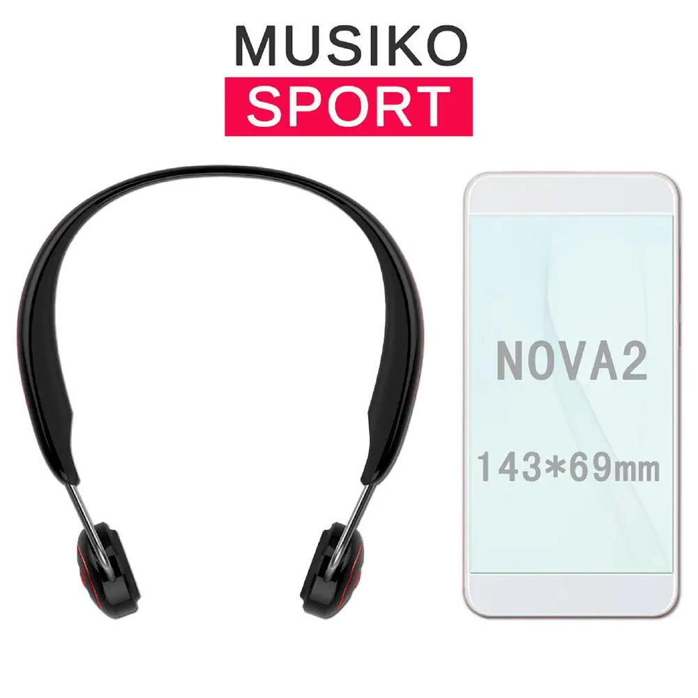 

2019 Bone Conduction Bluetooth 5.0 Headset 8G Memory MP3 Luminous Lights With Sports Wireless Running Sport Headphones Earphone