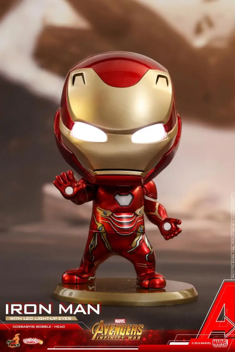

HOTTOYS HT Avengers Alliance 3 Iron Man Mk50 COSBABY Doll Model
