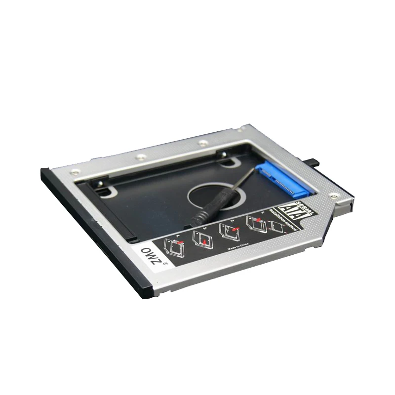 WZSM Новый 2nd HDD SSD жесткий диск Caddy адаптер рамка для Lenovo G70-80 E40-70 Z40-75 Съемная Лицевая
