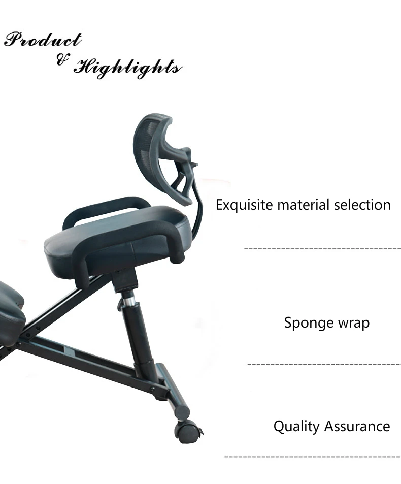 Эргономика коррекции осанки, Председатель бытовой компьютер стул со спинкой Многофункциональный студент, пишущий стул мягкое офисное