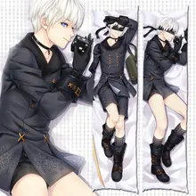 Аниме игра NieR: Automata jorha NO.9 Тип S 9S повязки на глаза версия Dakimakura наволочка для тела чехол для сна объятия чехол для подушки подарок