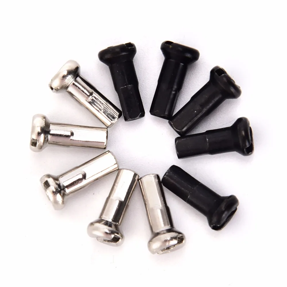 50 Pcs 12mm Cycling bicycle spokes mountain bike spokes cap Steel Spoke