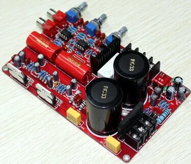 Плата усилителя KYYSKB 85 Вт * 2 TDA7294 с питанием использованием оригинального 2.0
