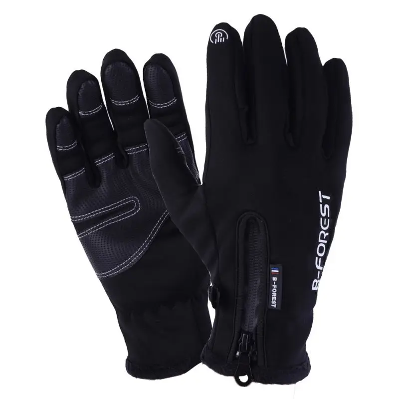 Winter Thermal Warm Full Finger Waterproof Gloves Cycling Anti-Skid Touch Screen