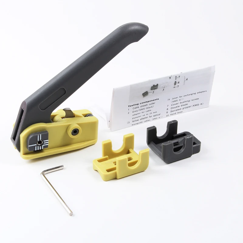 Zhwcomm км-K Волокно оптоволоконного кабеля оболочка резки кабеля Нож для зачистки