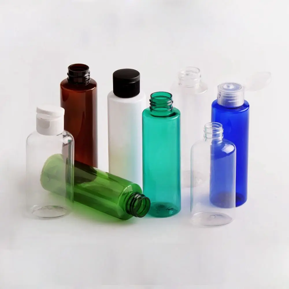 

1PC 100ml Empty PET Travel Bottle Lotion Shampoo Bath Makeup remover Refillable Container Make Up Skin Care Refillable Bottles