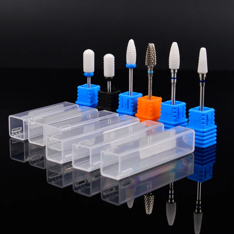 

1Pc Optional White Ceramic Nail Drill Bit 3/32'' Fine Nail Salon Electric Drill Nail File Drill Bit Tools Accessories