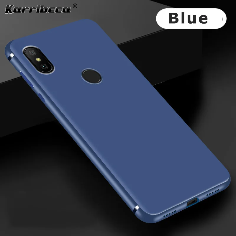 ультра тонкий Мягкий силиконовый чехол на xiomi xiaomi redmi 6 чехлы штейн матовый