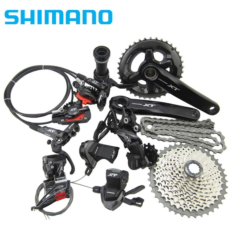 Shimano Deore XT Trasmissione M8000 Gruppo MTB della bici della bicicletta  Set di Gruppo 1x11 s/2x11 s 11/22 velocità|bicycle groups|group setm8000  group - AliExpress