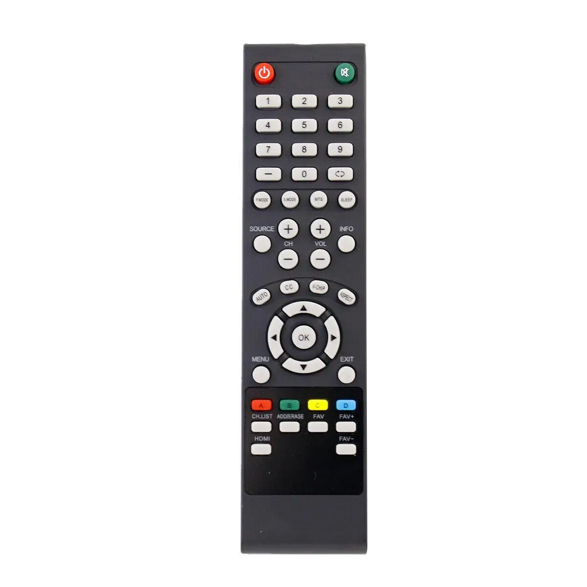 

ABS Replacemnt Controller LC-32GC12F Remote Control LC-46G68 Black Television AH59-02758A For SEIKI LED LCD TV Portable Durable