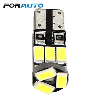 

FORAUTO Car Lamp T10 2835 9SMD Car-styling Car LED Bulb Dashboard Lamp White Universal Clearance Lights Turn Signal Bulb