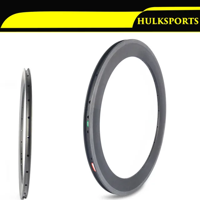 Cheap New BMX 20 Carbon Rim Clincher 20mm Width 50mm Depth Carbon Rims BMX 20 inch Bike Rims Cheap sale 1 PCS