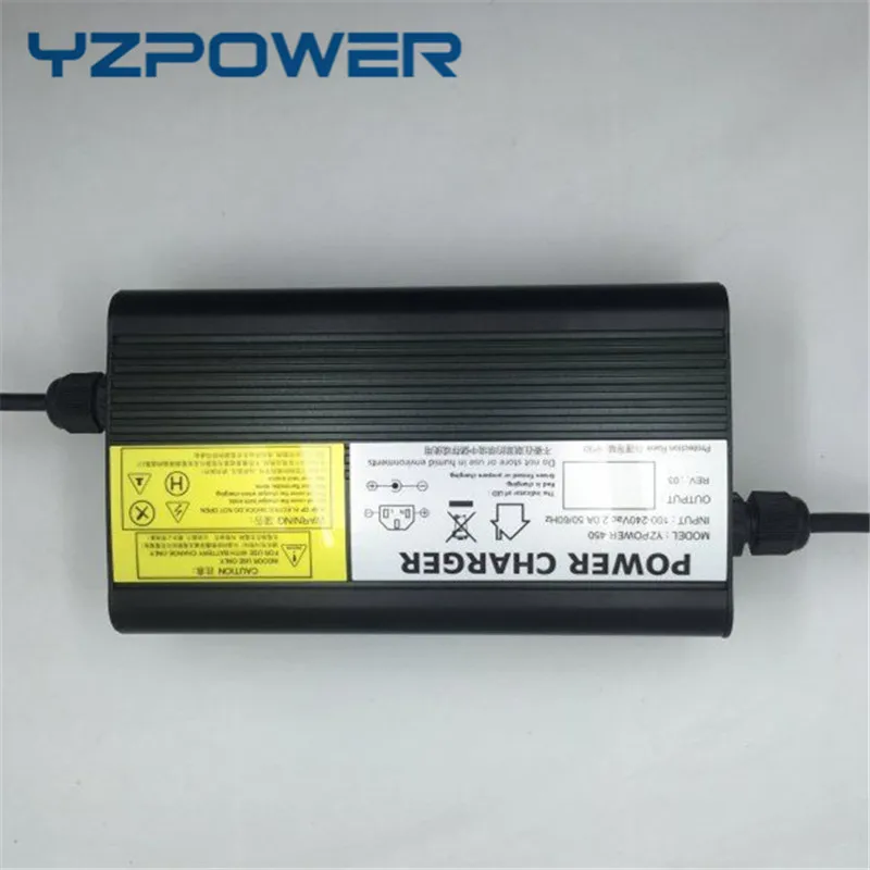 

YZPOWER 7.2V 20A 19A 18A Lead Acid Battery Charger For 6V Battery Pack Ebike E-bike Electric Bike E-scooter Aluminum Case