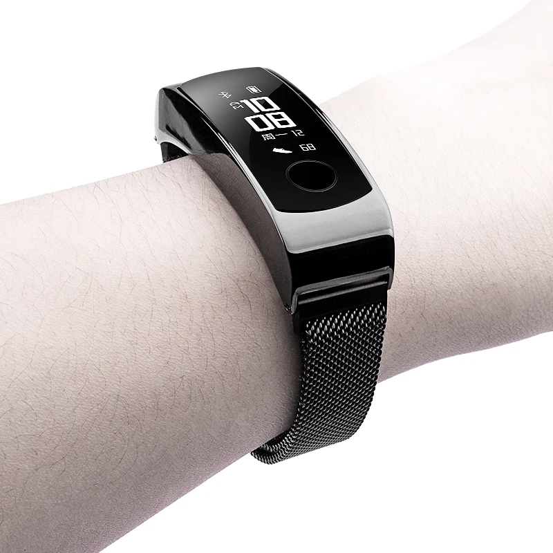 

Milanese loop strap for honor band 3 Sports bracelet wristband Loopback Magnetic buckle honor band 3 Strap adjustable size