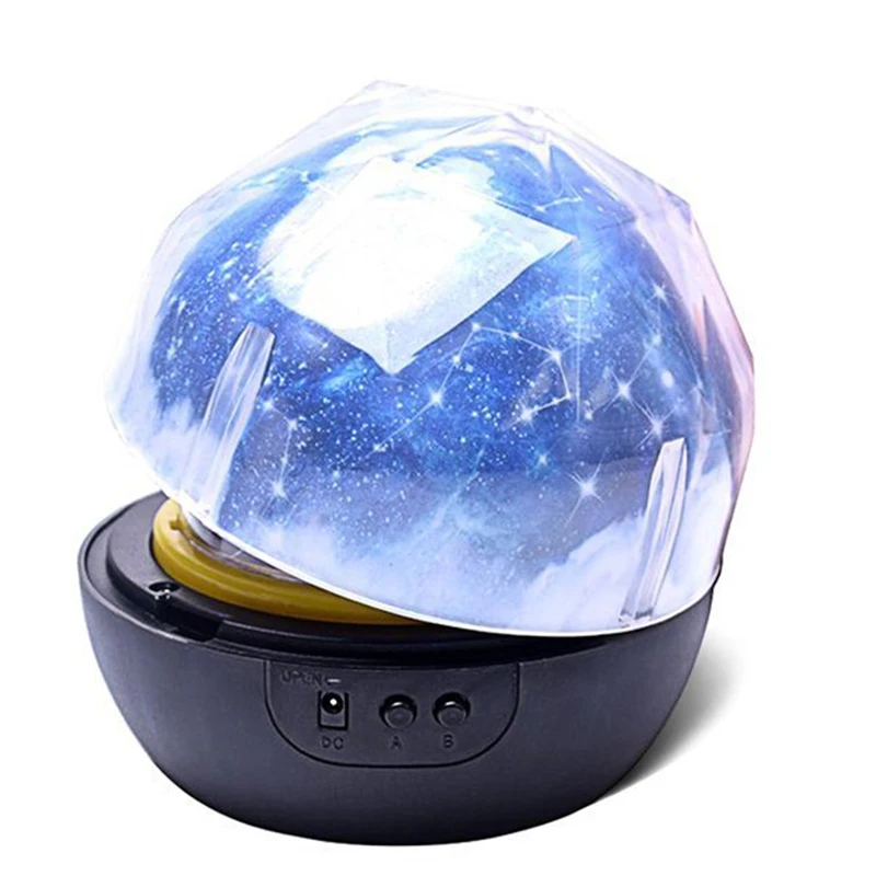 Universe Night Light Projection Lamp Star Cosmos Universe Night Lights For Kids Starry Sky Light LED Projector Rotating Lamp