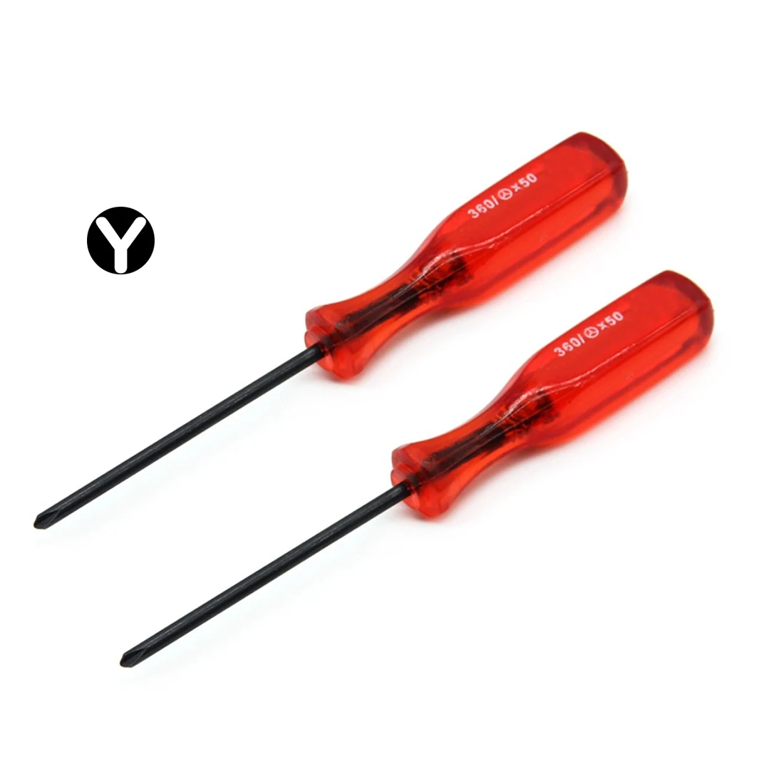 Repair Tool Kits 2pcs 10.8cm Tri wing Triangle Screwdriver Set for Wii