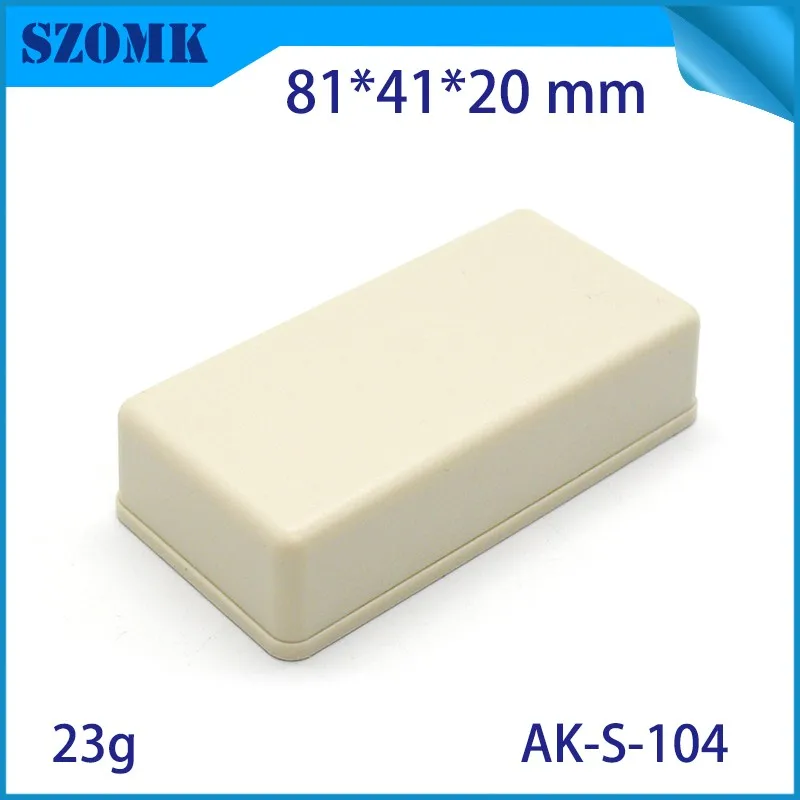 plastic enclosure for electronics project handheld enclosure control box szomk diy enclosure junction box plastic housing small abs instrument enclosure (14)