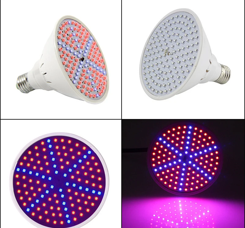 BO светодиодный ENGYE E27 светодиодный Grow Light, светодиодный лампа в форме растения, сельскохозяйственная лампа полного спектра для комнатные