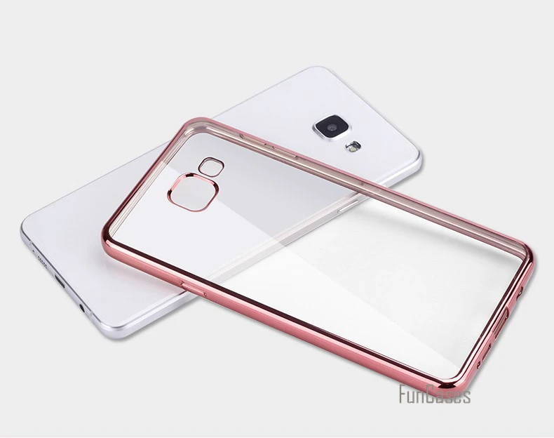 Для samsung A5 чехол прозрачный позолоченный Мягкий ТПУ задняя крышка для samsung Galaxy A5 чехол 5," силиконовый чехол